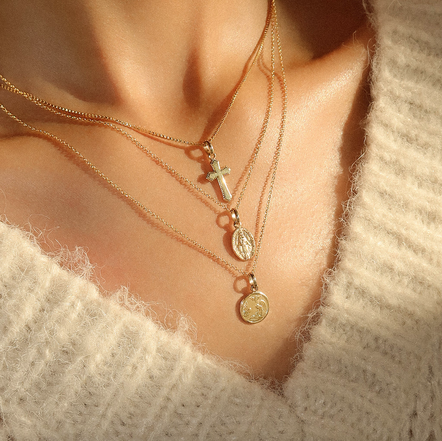 Miraculous Necklace | Gold