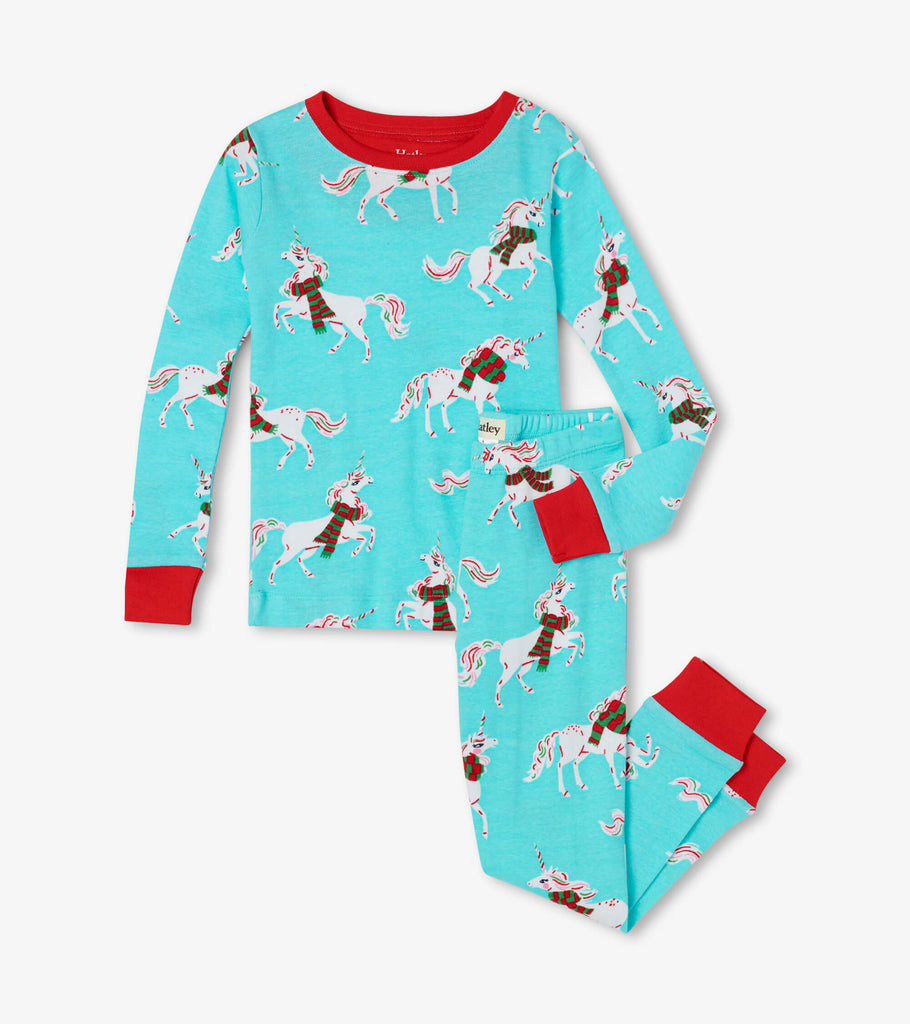 Holiday Unicorn Pajama Set
