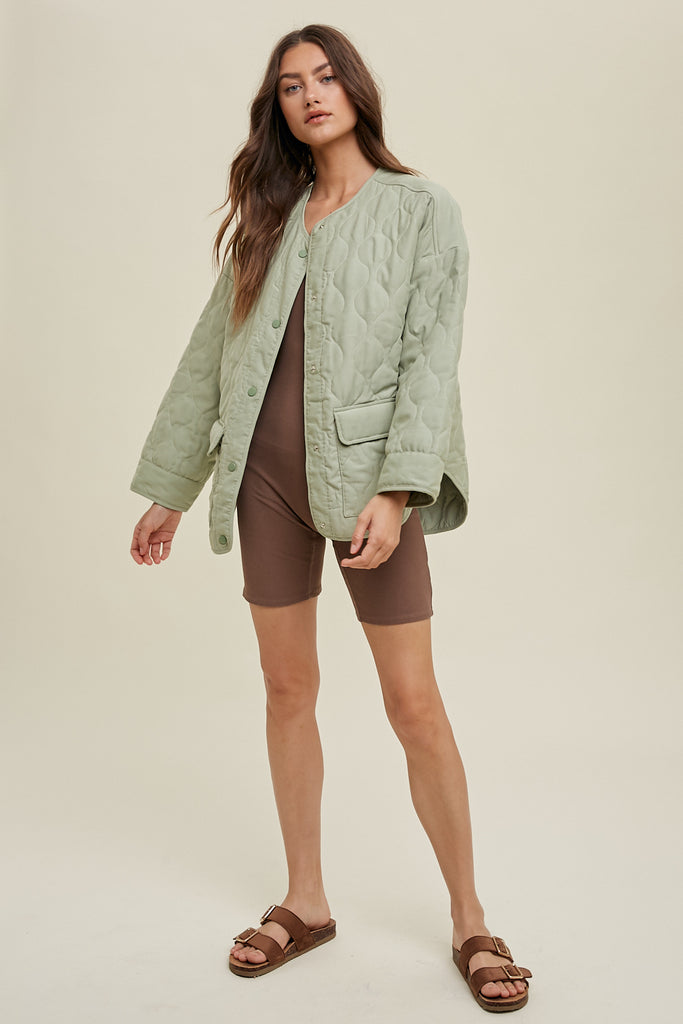 Fern Quilted Jacket