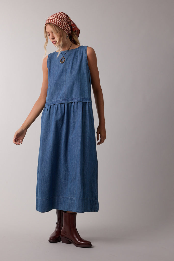 Natalie Pinafore Dress