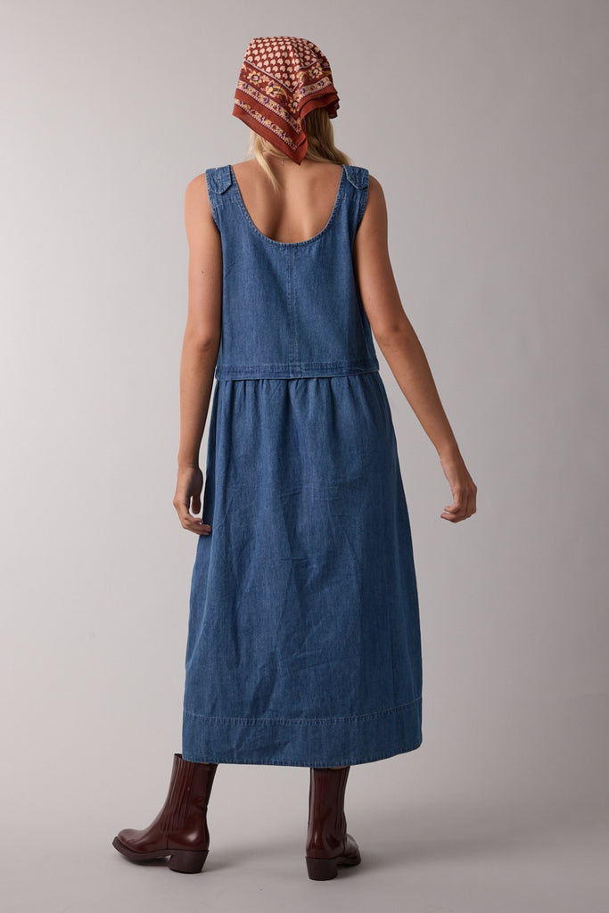 Natalie Pinafore Dress