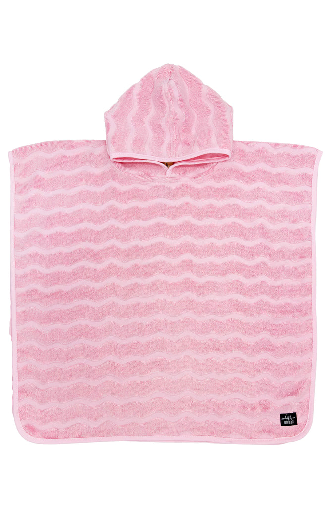 Pink Wave Poncho