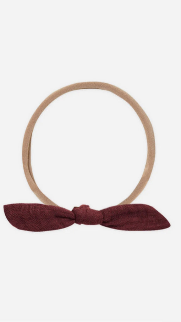 Little Knot Headband | Burgundy