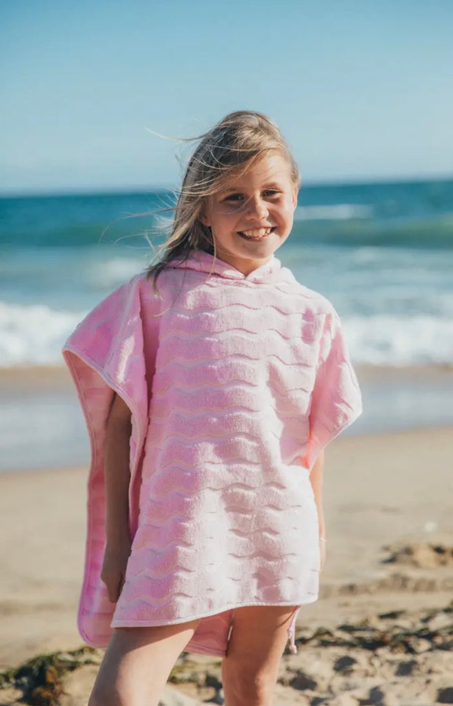 Pink Wave Poncho