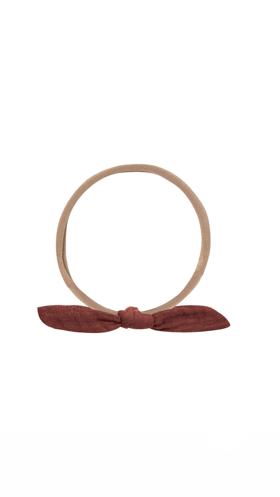 ** Pre-Order ** Little Knot Headband | Ruby