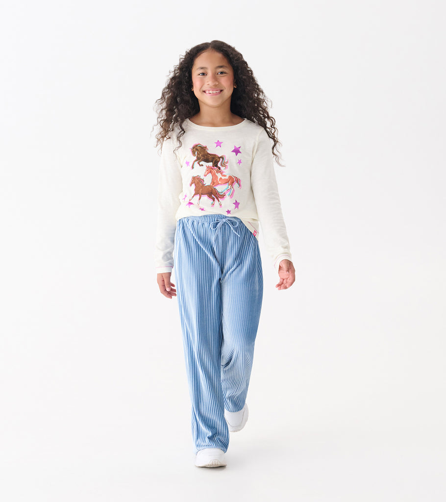 Pleated Velour Pant