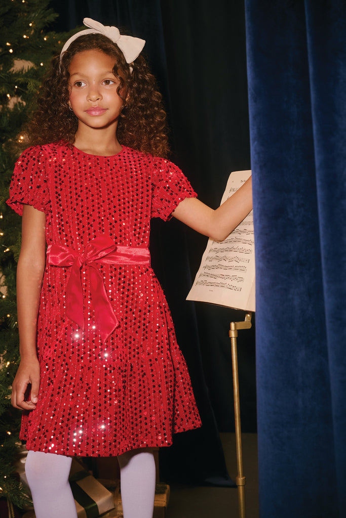 Chex Sequin Dress