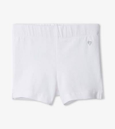 White Bike Shorts