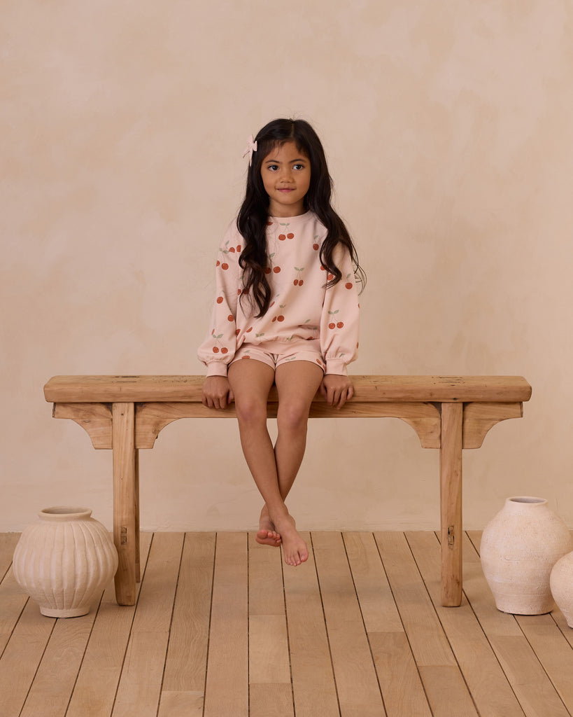 ** PRE-SALE ** Kids Cherries Terry Set