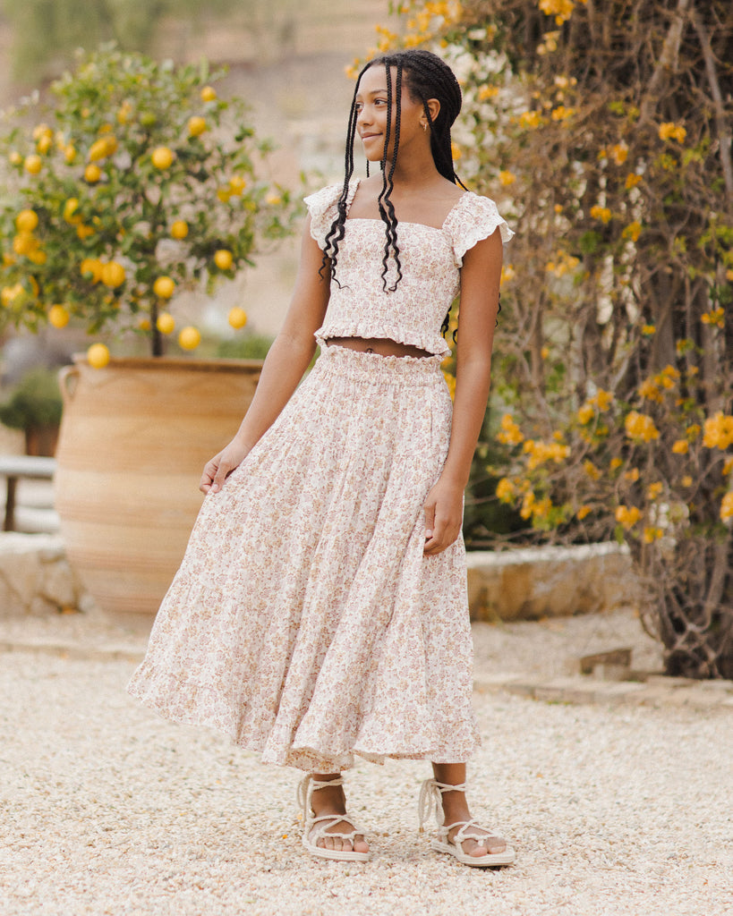 ** PRE-ORDER ** Teen Tiered Maxi Skirt