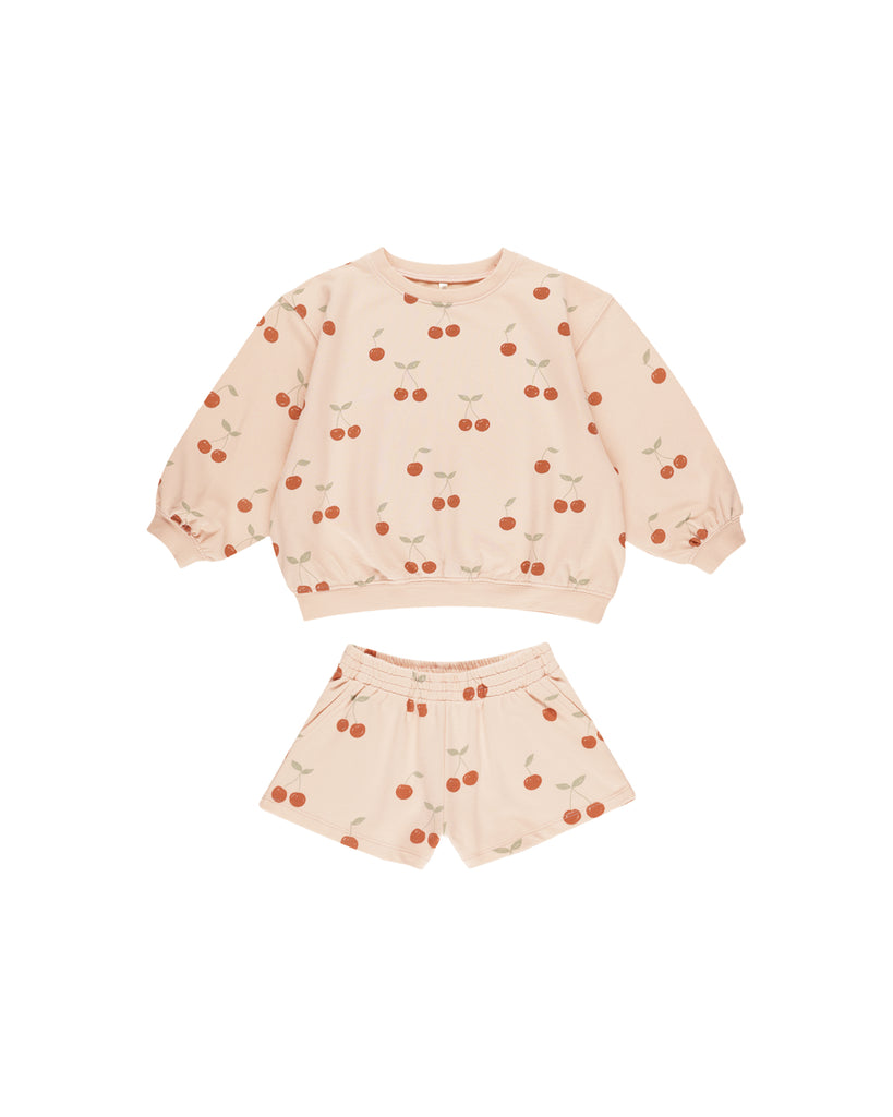 ** PRE-SALE ** Kids Cherries Terry Set