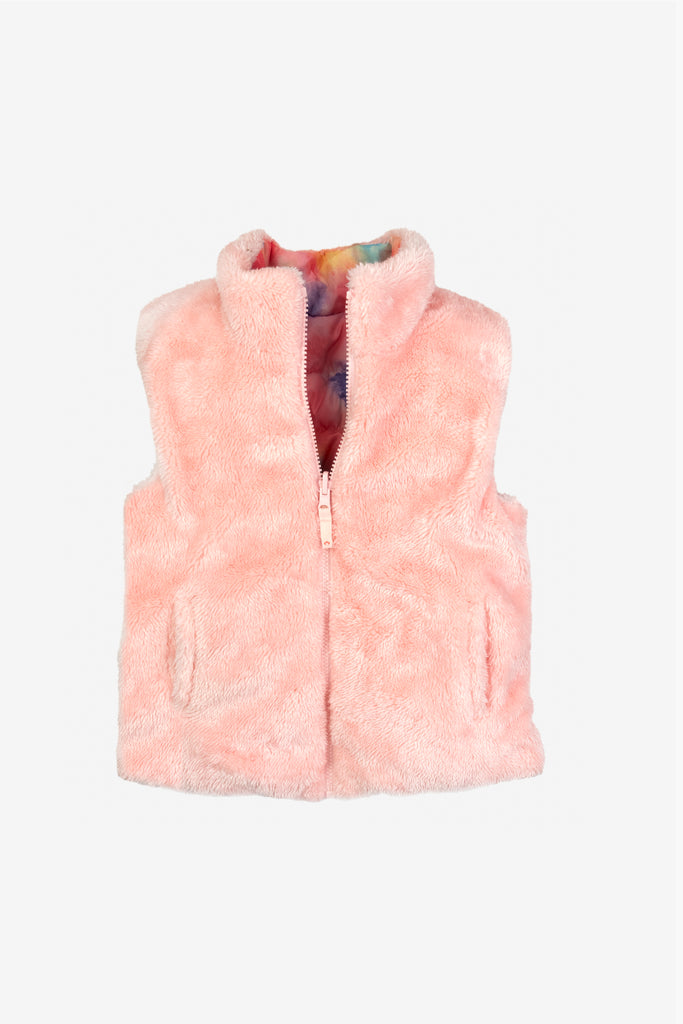 Cotton Candy Reversible Vest