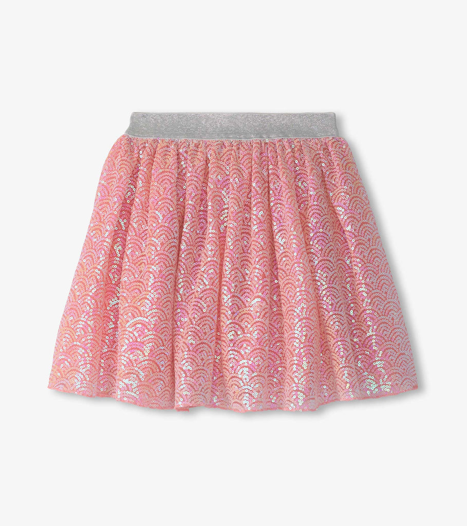 Pearl Mermaid Sequin Tulle Skirt