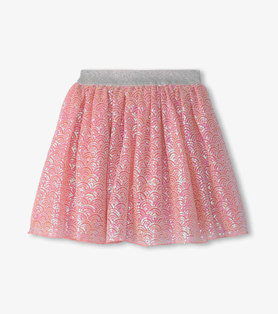 Pearl Mermaid Sequin Tulle Skirt