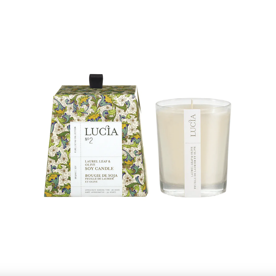 Laurel Leaf & Olive Blossom Candle