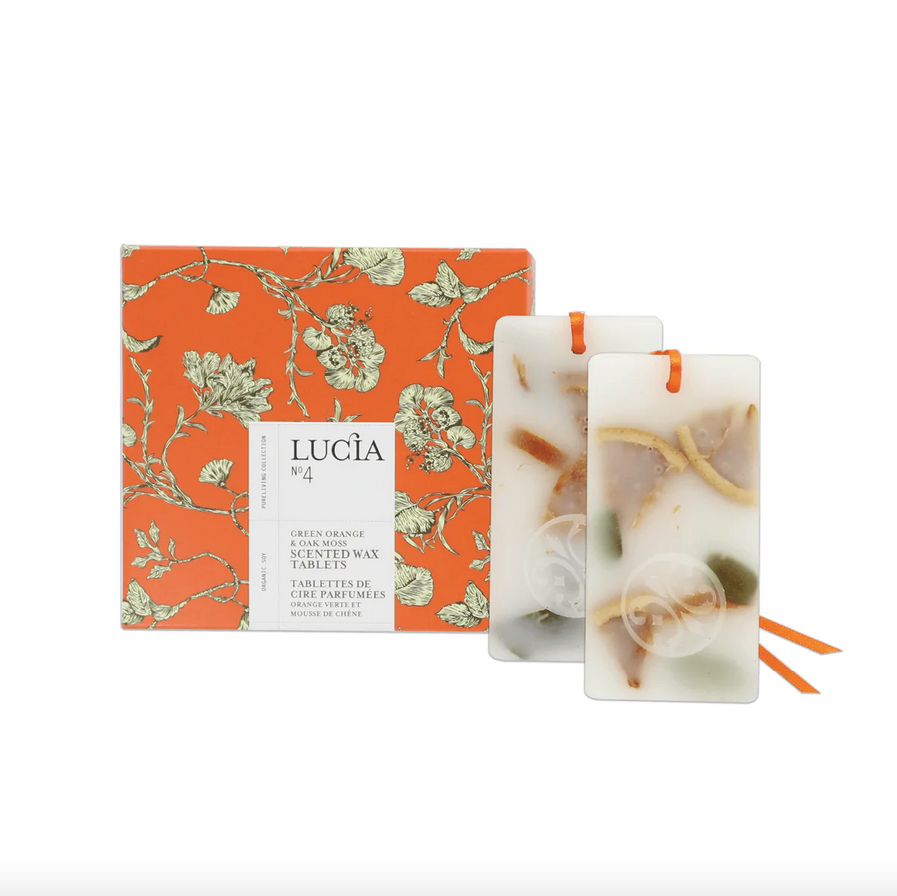 Green Orange & Oak Moss Scented Wax Tablets