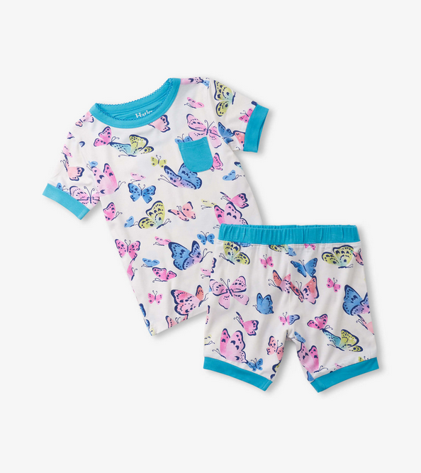 Big Butterflies PJ Short Set