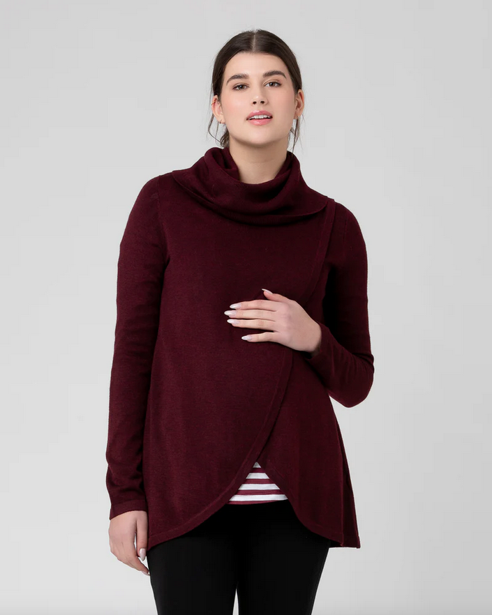 Cowl Neck Knit