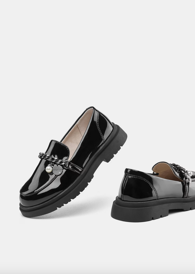 Girls Patent Loafer