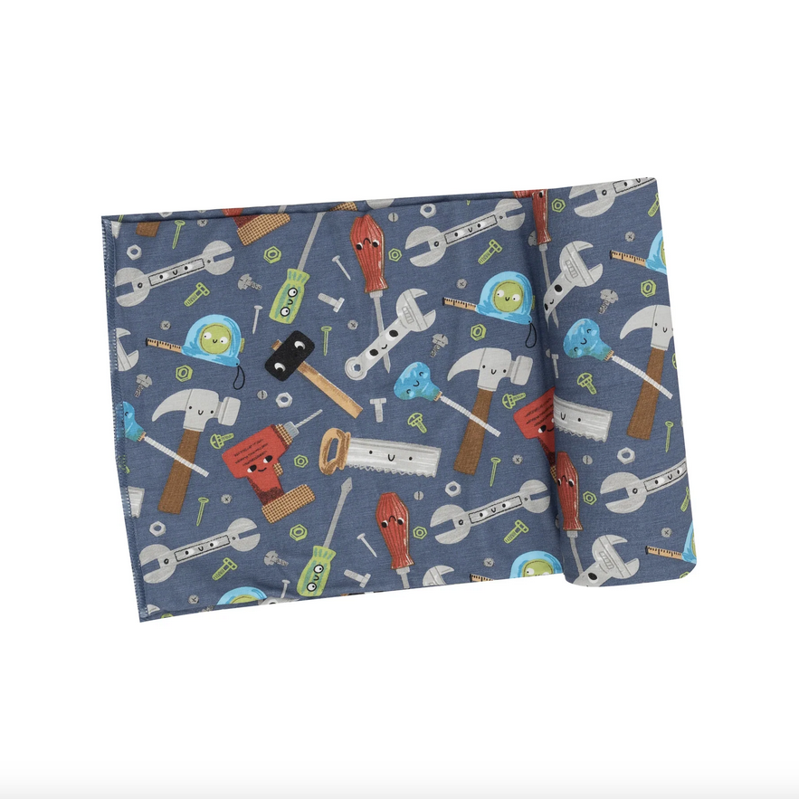 Happy Toolbox Swaddle Blanket