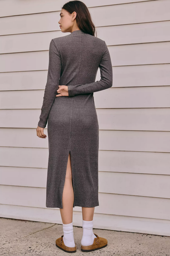 Liz Cozy Rib Dress