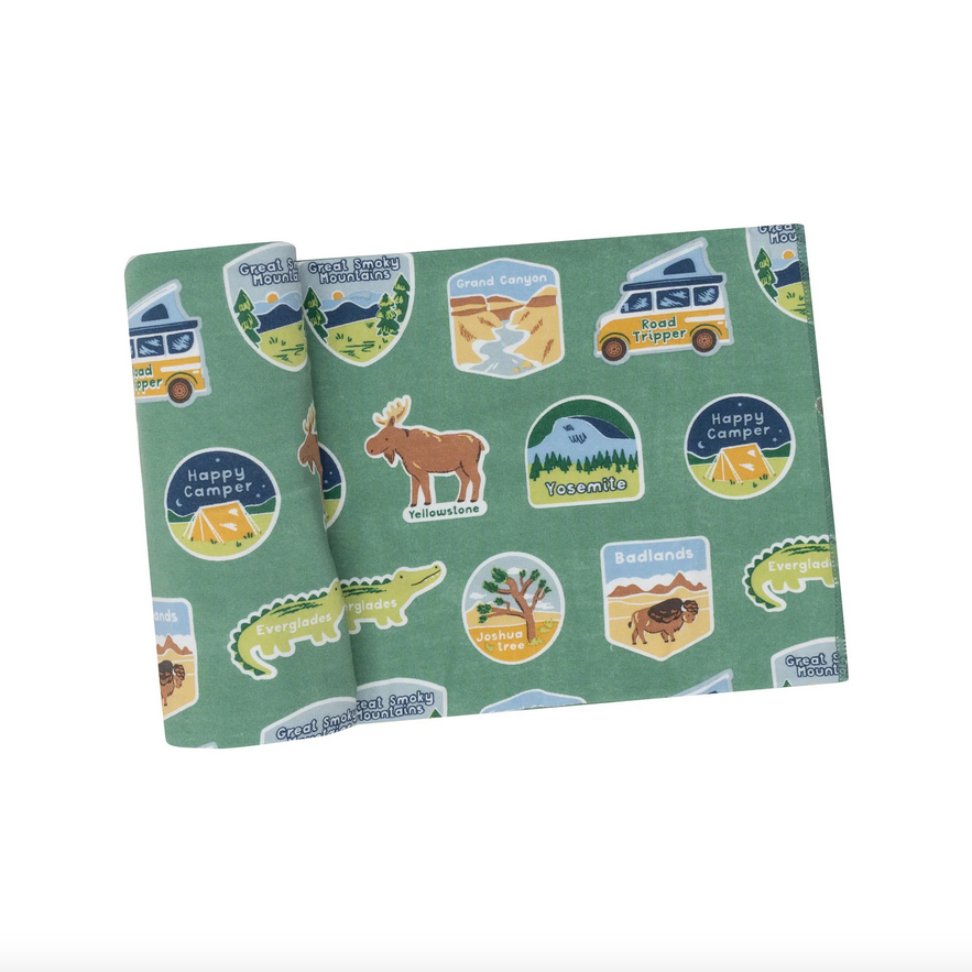 National Parks Swaddle Blanket