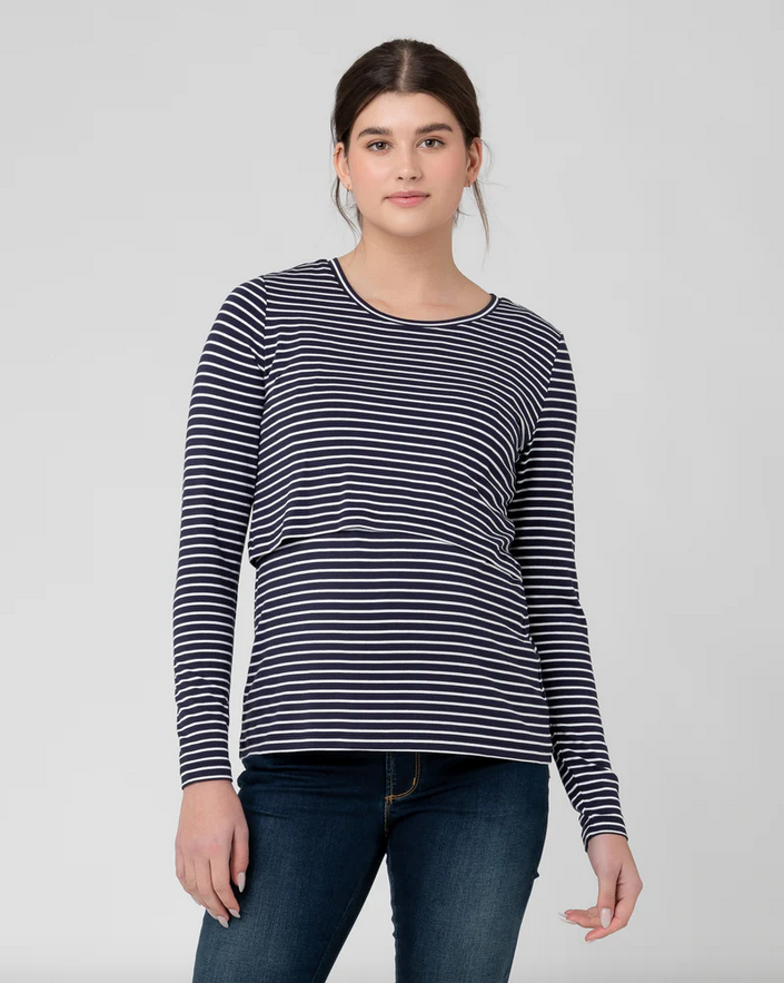 Joelle Stripe Long-Sleeve