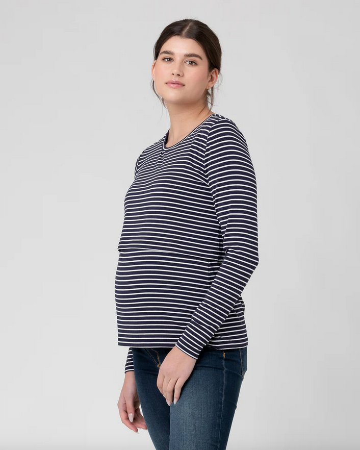 Joelle Stripe Long-Sleeve