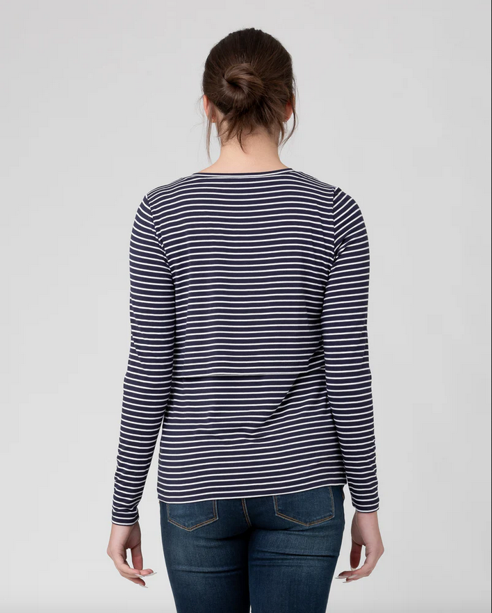 Joelle Stripe Long-Sleeve