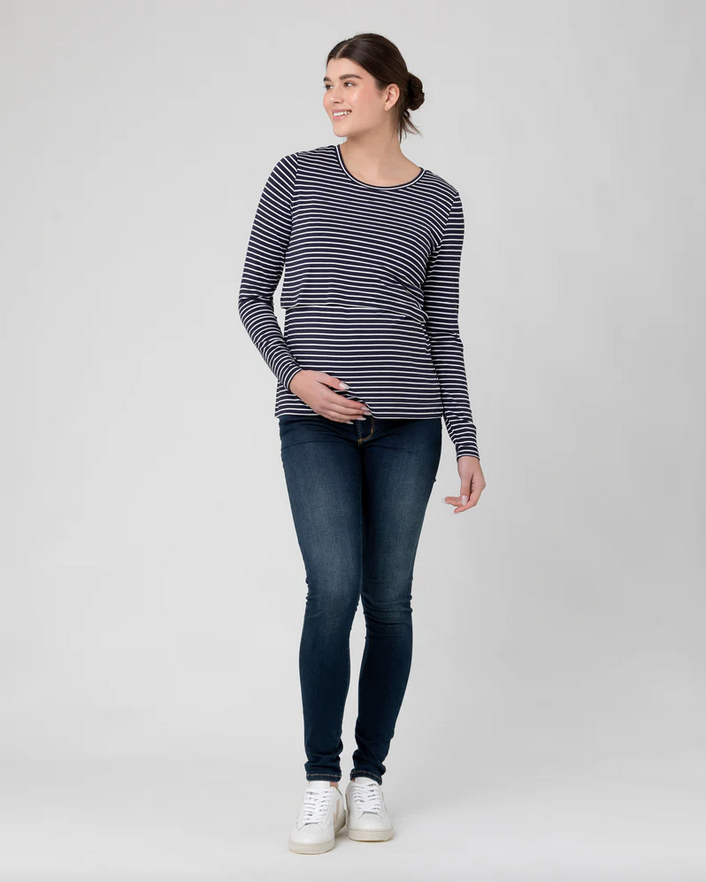 Joelle Stripe Long-Sleeve