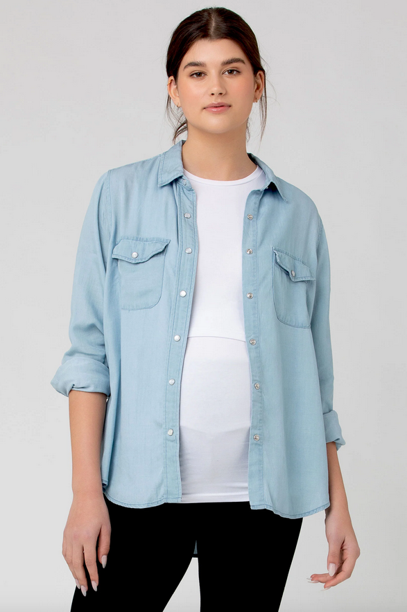 Bec Chambray Top