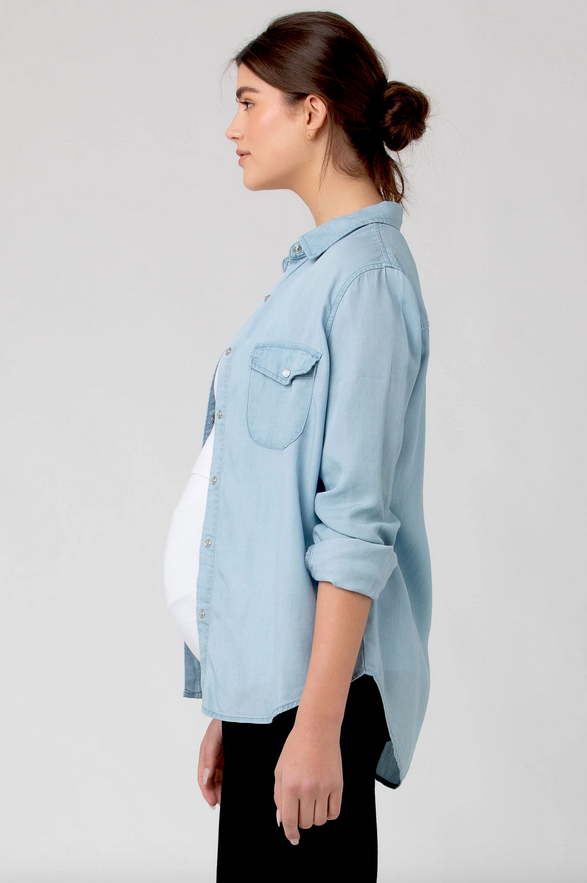 Bec Chambray Top