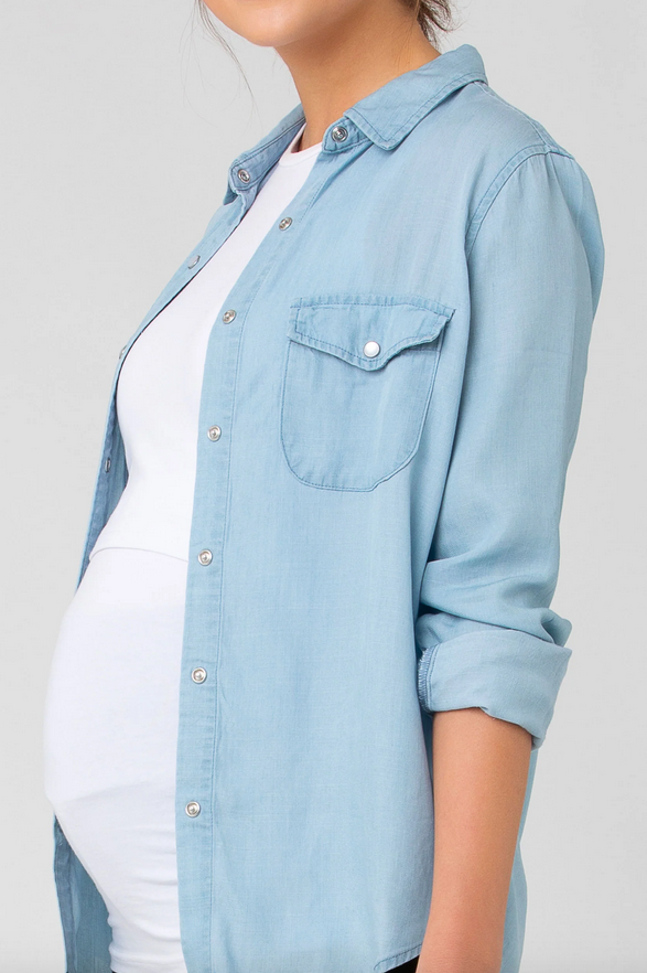 Bec Chambray Top