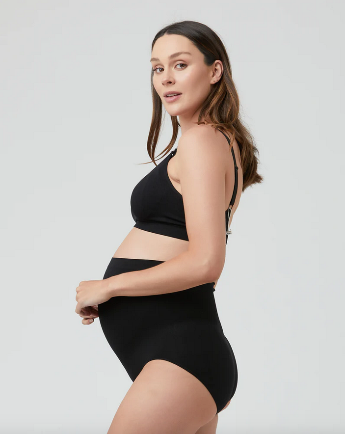 Black Nursing Seamless Bra