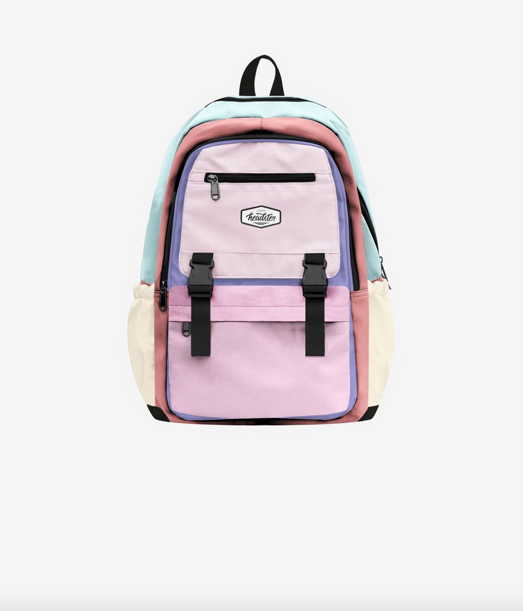 Pink Marshmallow Colourblock Backpack