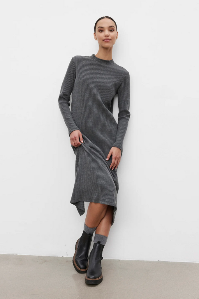 Liz Cozy Rib Dress