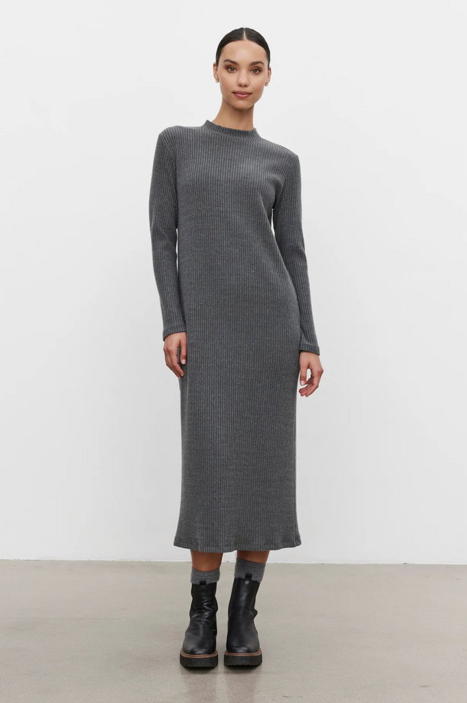 Liz Cozy Rib Dress