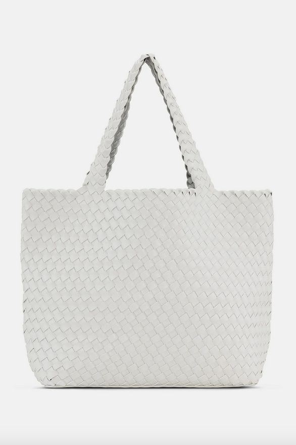 Reversible Tote Bag | Silver Cloud