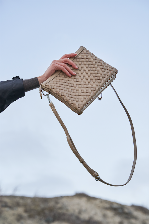 Woven Cross-Body Bag | Falcon