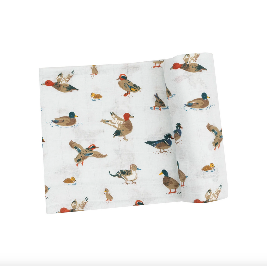 Mallards Swaddle Blanket