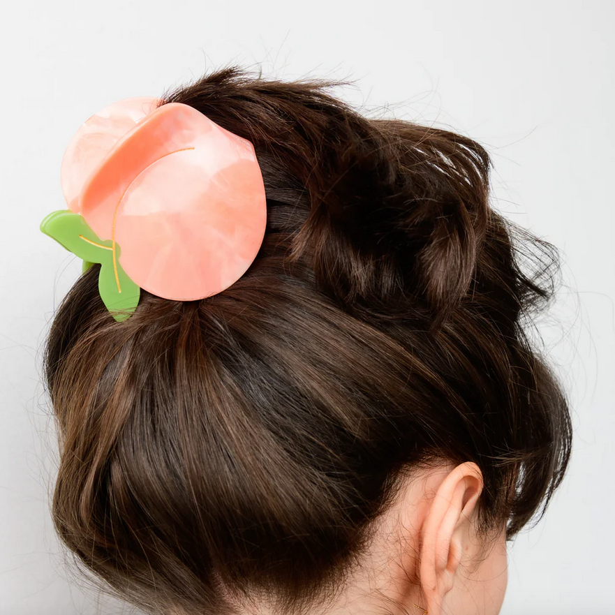 Peaches Claw Clip