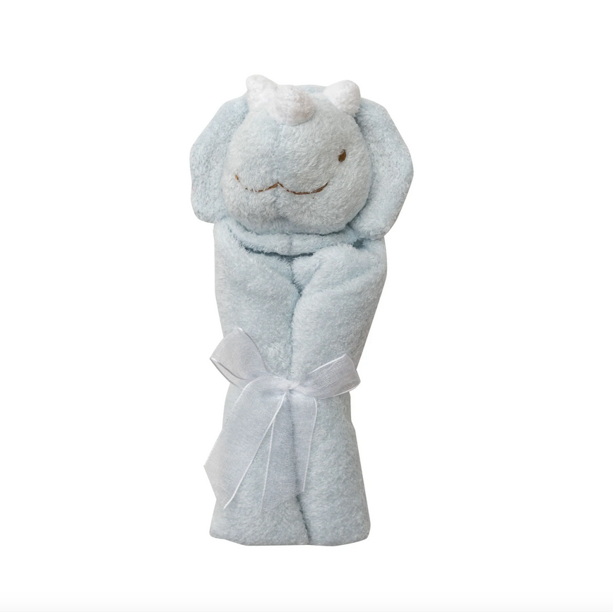 Blue Dino Animal Blanket