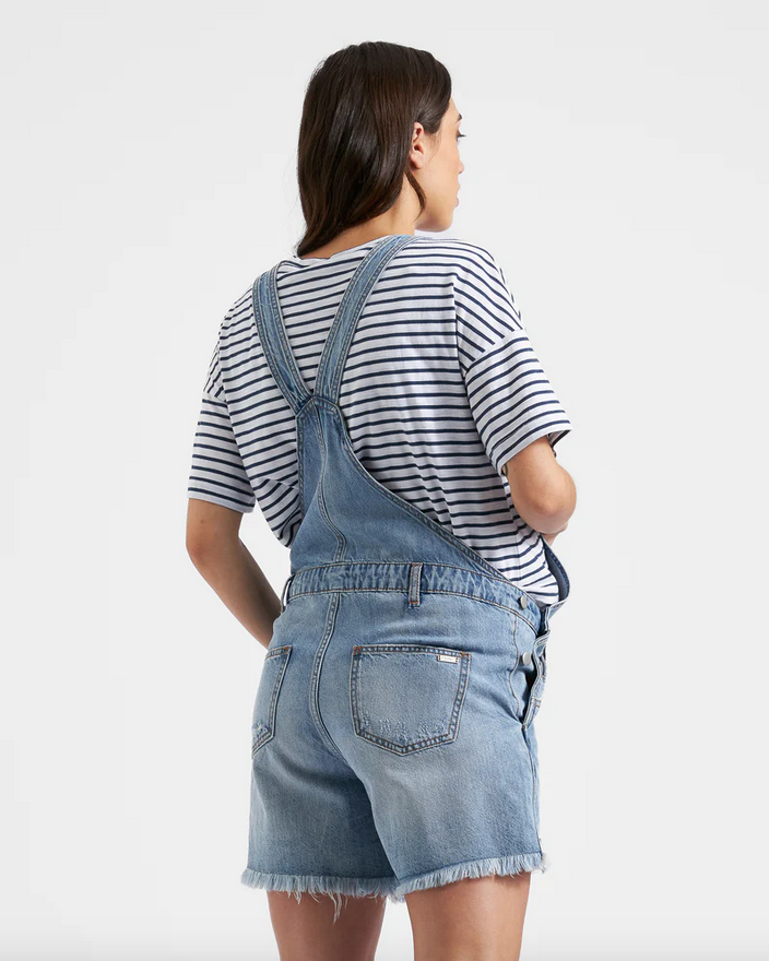 Denim Short Overalls