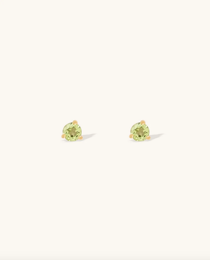 Peridot Element Studs