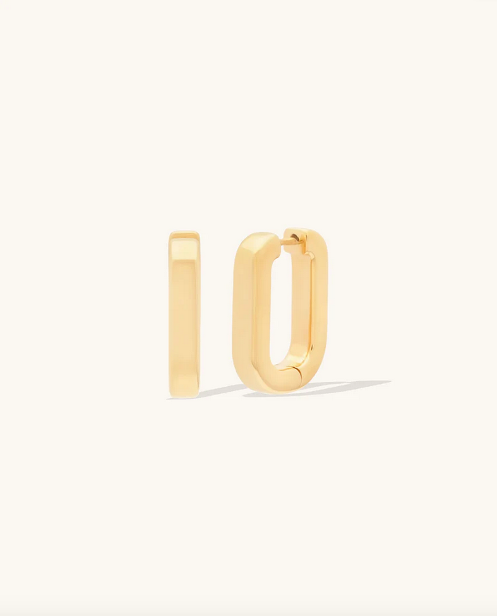 U-Link Hoops | Gold