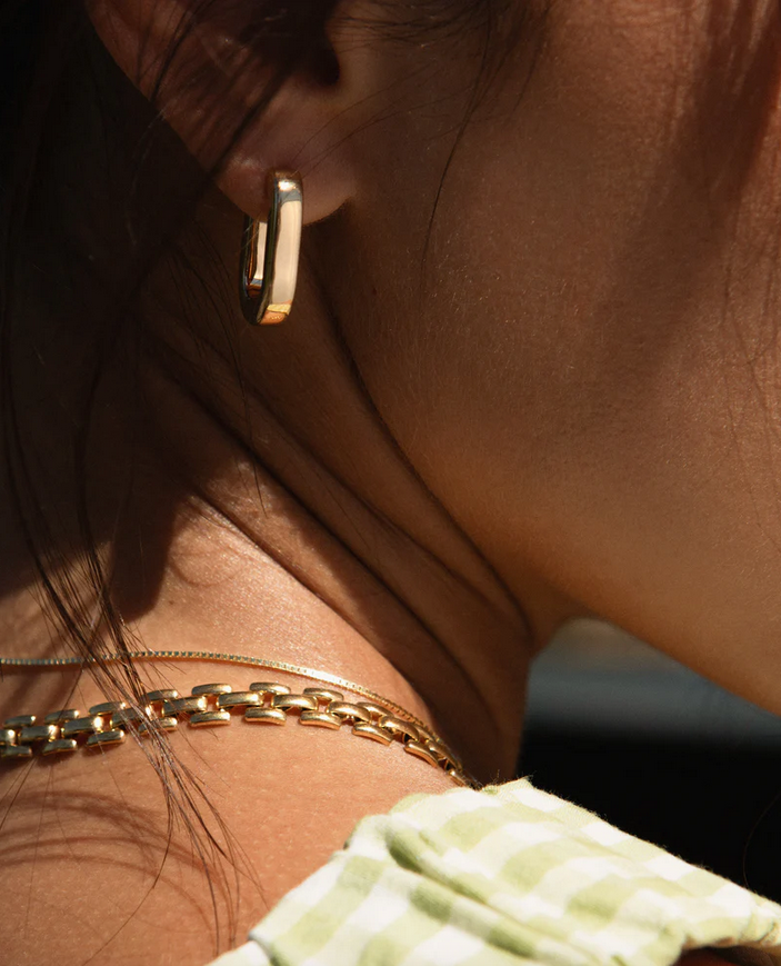 U-Link Hoops | Gold
