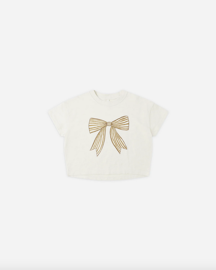 Bow Boxy Tee