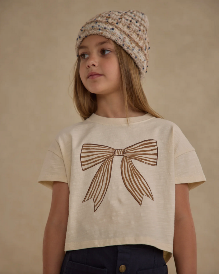 Bow Boxy Tee