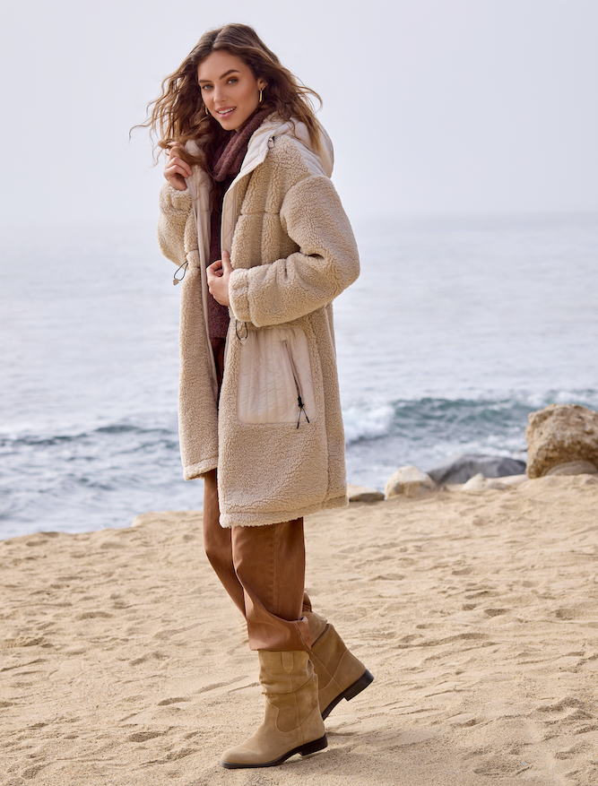Lucia Sherpa Coat