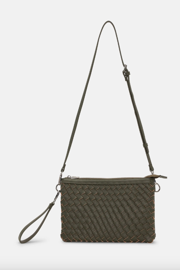 Woven Cross-Body Bag